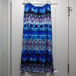 Lily Star Maxi Skirt, Double Slit, NWOT, Size XL